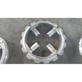 Oceľový držiak kotúčovej brány